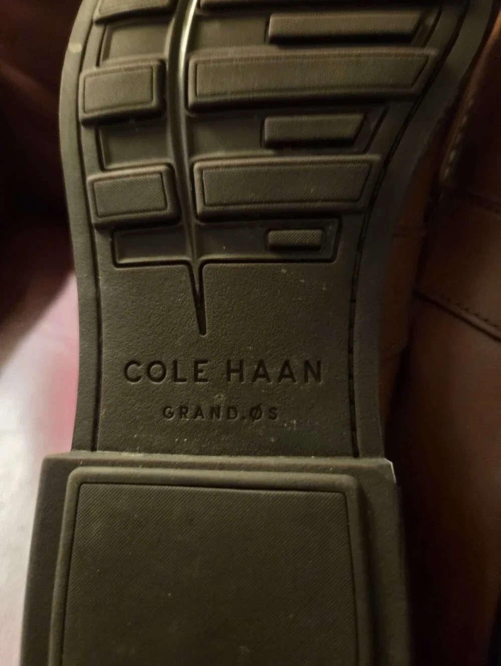 Cole Haan Jefferson Grand Penny Loafers Mens 10.5 British Tan Shoes Lightly Used